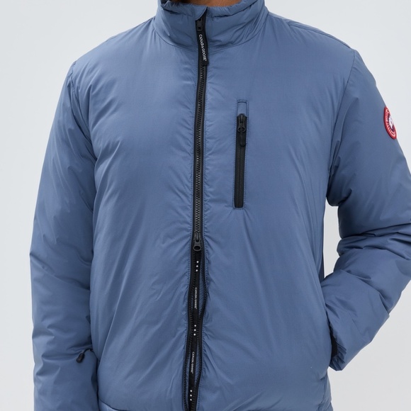 Canada Goose Lodge Jacket 5079M Men's Medium Ozone Blue - Picture 15 of 15
